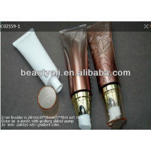 Cream pump cosmetic tubes squeeze